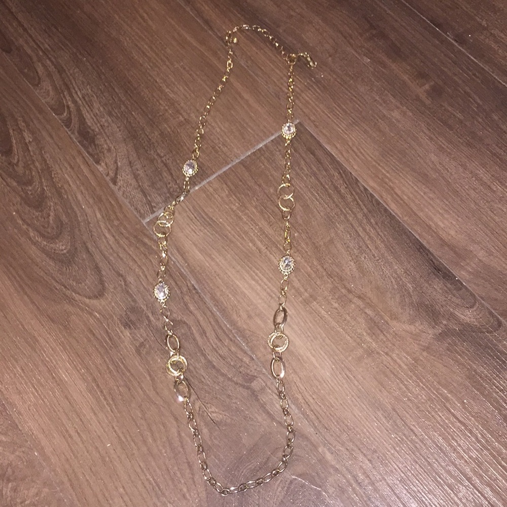 White House Black Market gold necklace